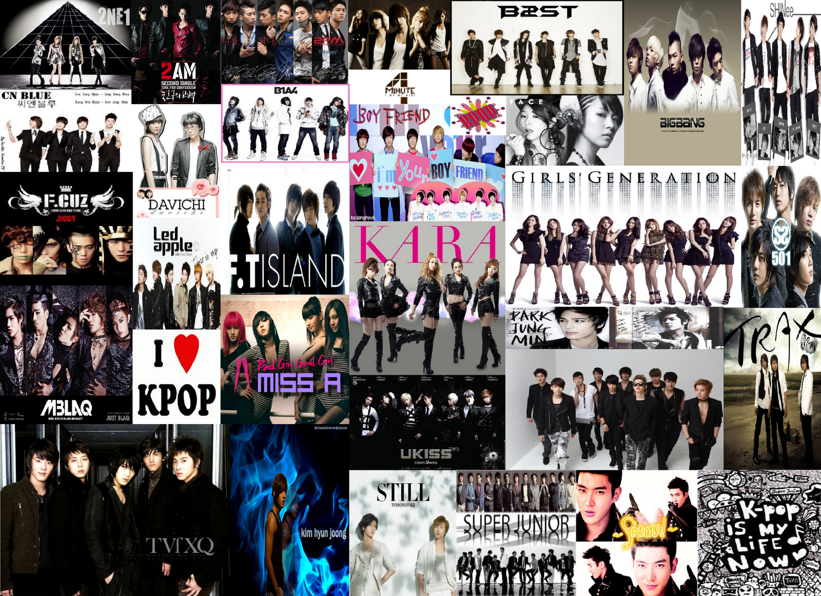 K-Pop groups